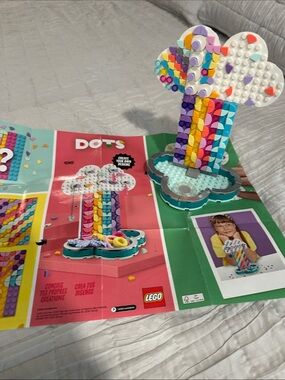 Lego Rainbow Jewelry Stand